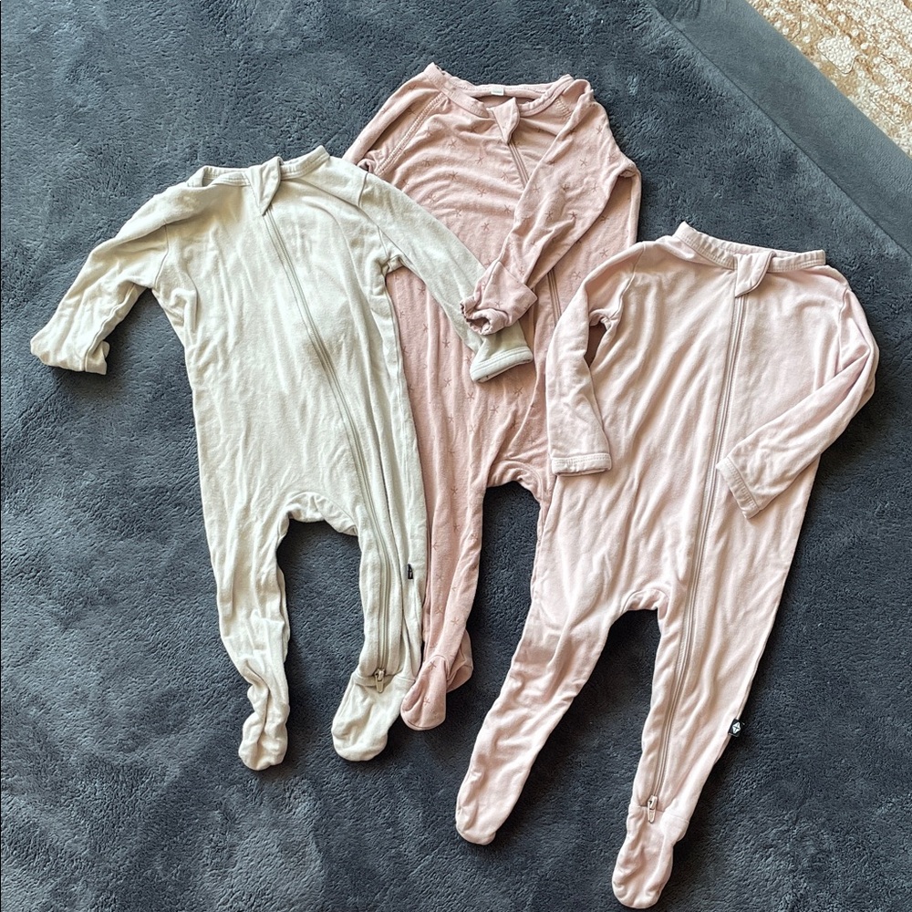 Kyte Baby 3-6M Cozy Kids One Piece Footie Pajamas